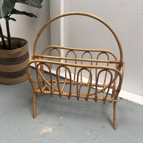 Vintage 1970s bamboo - , wicker