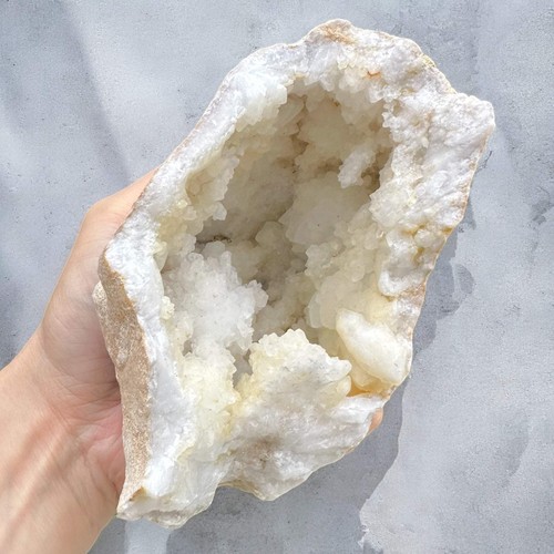 Large crystal geode rock - crystal,