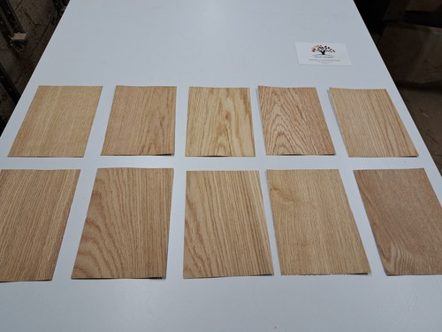 Wood veneer sample pack - sample, 10