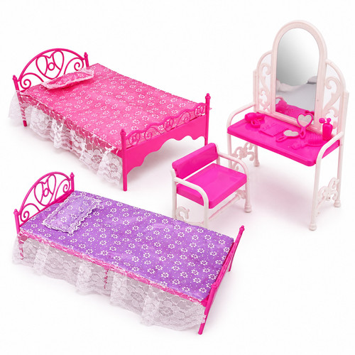 Plastic fashion doll beds - plastic,