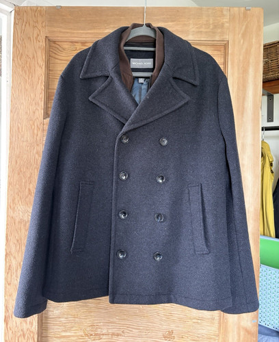 Michael kors men navy wool - kors, men's