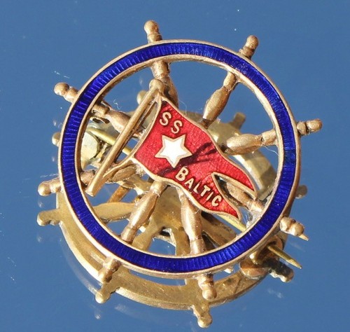 White star line rms baltic - white,
