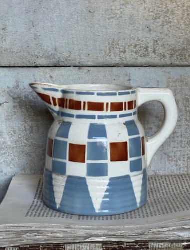 Vintage french longwy jug - longwy,