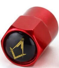 Masonic tire valve caps