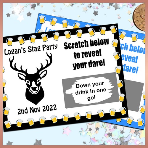 Personalised stag do dare - personalised,