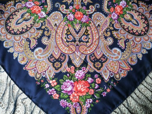 Russian styled pavlovo - russian, pavlovo-posad