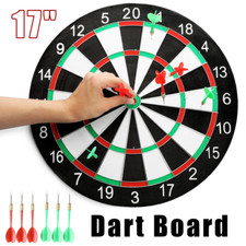 FULL SIZE 17" DARTBOARD SET 6