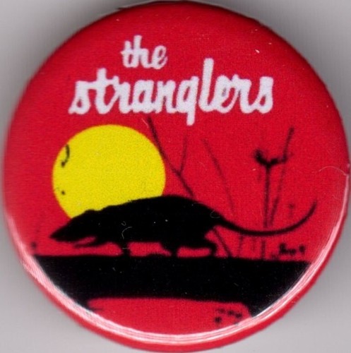 The stranglers pin button - stranglers,