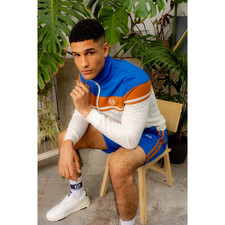 Sergio Tacchini New Damarindo Zip Up Track Top Vintage Casual Tracksuit Jacket