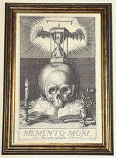 Memento Mori Vintage Print