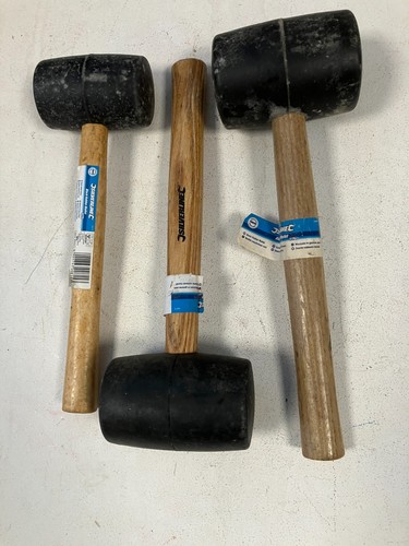 Rubber mallets hammer black - rubber,