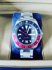 Monta Skyquest GMT Gilt Pepsi