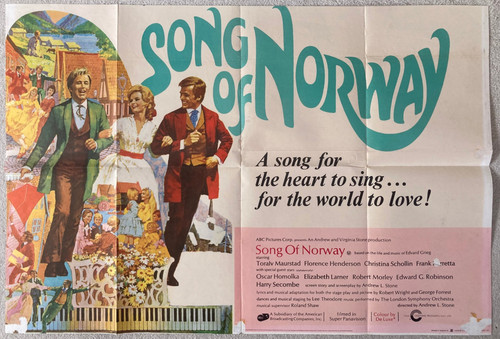 Cinema poster song norway - cinema,