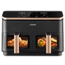 Airfryer COSORI 8.5L Dual Basket Air Fryer Rose Gold 8-In-1