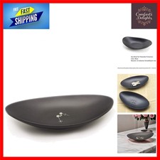 Elegant Black Key Ring Dish &