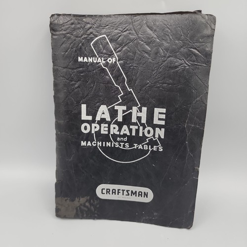 Craftsman lathe operation - lathe,