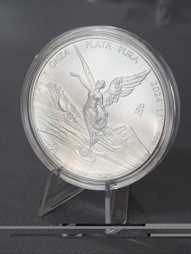 Silver coin plata - plata, pura