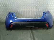 TOYOTA YARIS BUMPER REAR BLUE