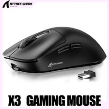 ATTACK SHARK X3 49g SUPERLIGHT Gaming Mouse PixArt PAW3395 BT/2.4 Wireless/Wired