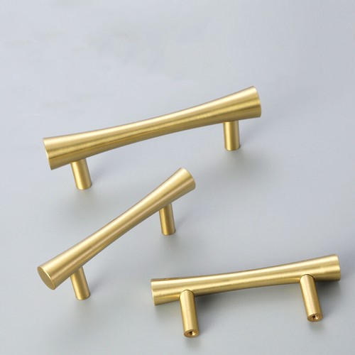 Brass pull scandinavian style - brass,
