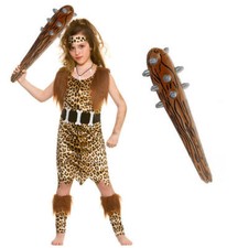 Stone Age Cave Girls Costume +