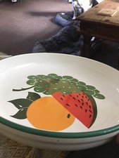 30cm Ceramic pedestal fruit