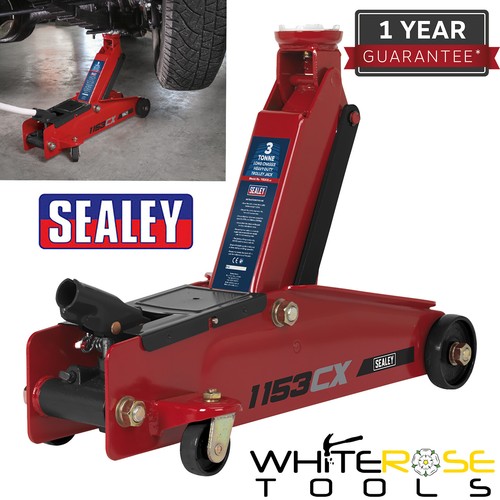 Sealey trolley jack 3tonne - trolley,