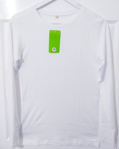 Womens long sleeve plain - long,