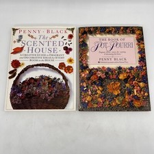 Scented House & The Book of Pot Pourri Hardback Books By Penny Black