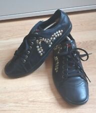 EVISU 90's Leather Trainers