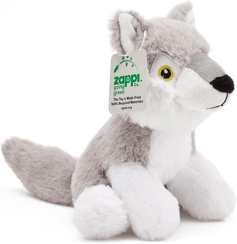 Zappi ultra soft wolf plush - ultra,