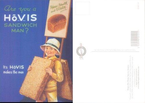 Hovis sandwich man