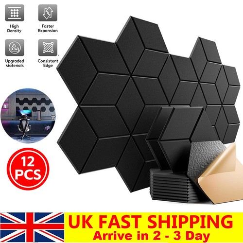 12x acoustic wall panel tiles - panel,