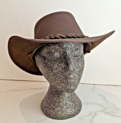 Brown genuine leather - genuine, outback