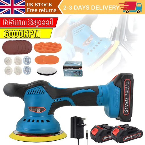 Speed car polisher - car, kit