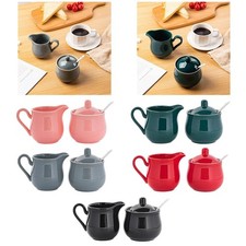 Ceramic Sugar and Creamer Set