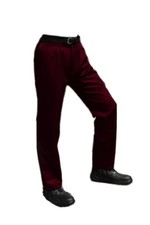 Burgundy TROUSERS - Smart
