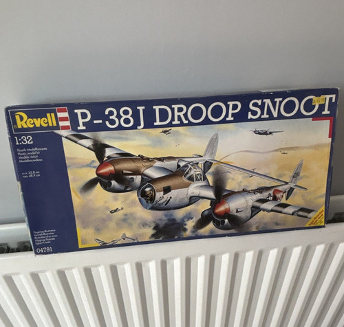 Revell 38j droop snoot 32 - p-38j,