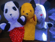 Sooty, Sweep and Soo Puppets