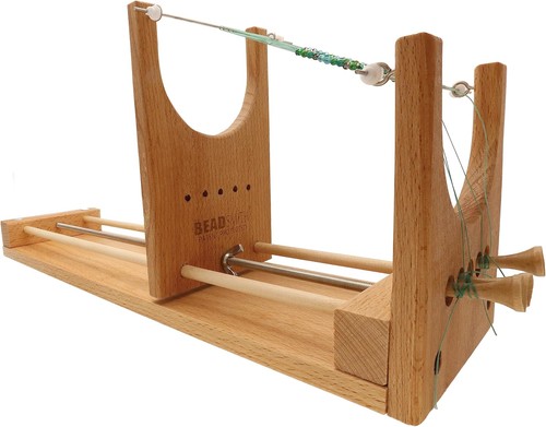 Wooden beading loom compact - -,
