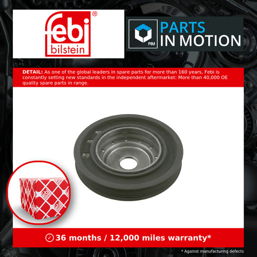 Crankshaft pulley fits - pulley, renault