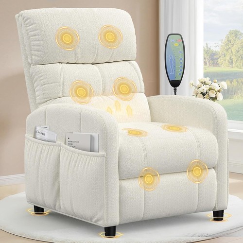 Recliner chair with massage - chair,