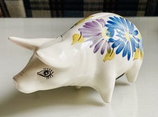 Vintage Hand Painted Piggy
