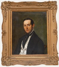 Biedermeier Period Early 19th Century Oil - Innkeeper Ludwig Brandt