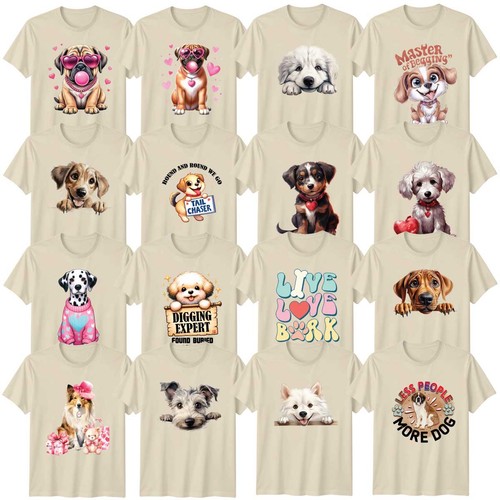 Cute dog adult shirt puppy - cute,