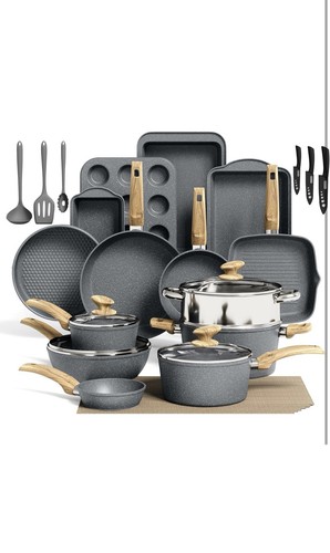 Kitchen academy 30pc granite - kitchen,