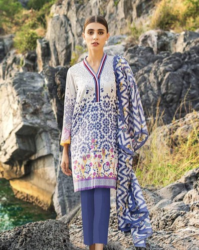 Gul ahmed summer printed - printed, lawn