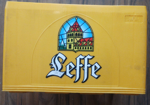 Leffe beer crate - leffe,