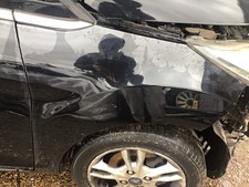 FORD FIESTA MK7 DRIVER'S SIDE O/S WING PANEL PANTHER BLACK METALLIC  2009-2016