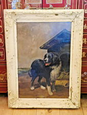 Antique 19th Century Oil On